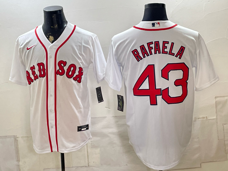 2026 Men Boston Red Sox #43 Rafaela white Nike MLB Jersey 081102->boston red sox->MLB Jersey